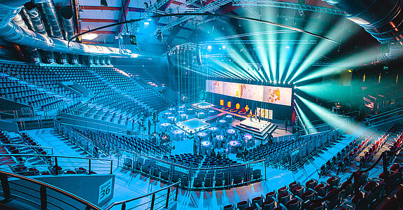 Die salzburgarena, ein Veranstaltungsort für jedermann.