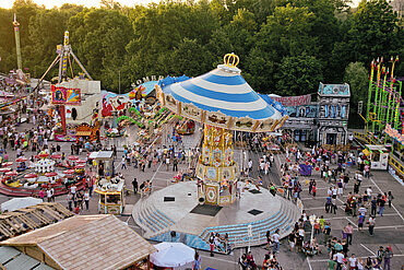 Volksfeststimmung der Salzburg Dult