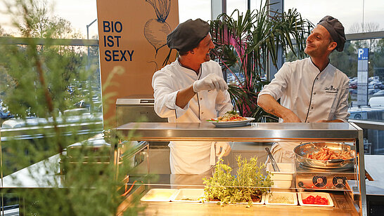 Grenzenlosen kulinarischen Genuss bereitet das Catering Chef Partie bei jedem Event in der Salzburgarena.