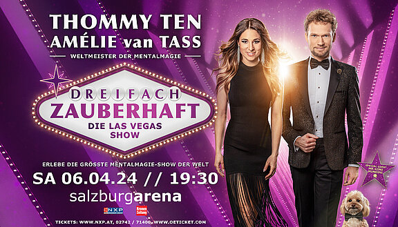 Thommy Ten & Amélie van Tass Dreifach Zauberhaft – Die Las Vegas Show