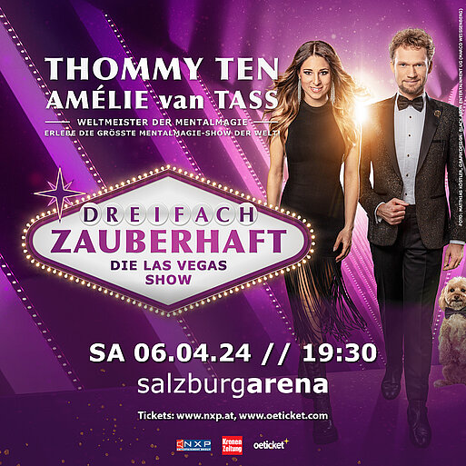 Thommy Ten & Amélie van Tass Dreifach Zauberhaft – Die Las Vegas Show